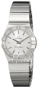 Omega Constellation Polished 24 mm Steel Silver Dial Omega Constellation Polished 24 mm Steel Silver Dial