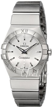 Omega Constellation Brushed 27 mm Steel Silver Dial Omega Constellation Brushed 27 mm Steel Silver Dial