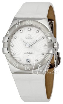Omega Constellation 35 mm Colors White Dial Croco Omega Constellation 35 mm Colors White Dial Croco