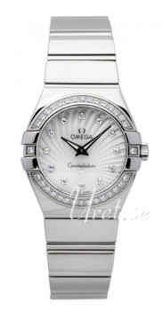 Omega Constellation Polished 27 mm Steel MOP Dial