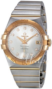 Omega Constellation Rose Gold Steel Silver Dial Bracelet Omega Constellation Rose Gold Steel Silver Dial Bracelet