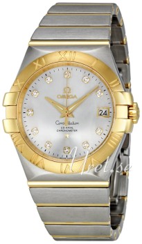 Omega Constellation Yellow Gold Steel Silver Dial Bracelet Omega Constellation Yellow Gold Steel Silver Dial Bracelet
