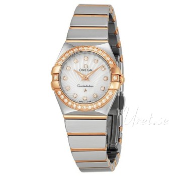 Omega Constellation Polished 24 mm Rose Gold Steel MOP Dial Omega Constellation Polished 24 mm Rose Gold Steel MOP Dial