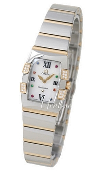 Omega Constellation Quadrella Two Tone MOP Dial Omega Constellation Quadrella Two Tone MOP Dial