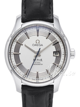 Omega De Ville Hour Vision Silver dial Leather Omega De Ville Hour Vision Silver dial Leather