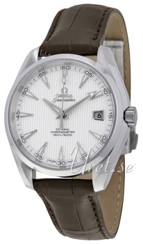 Omega Seamaster Aqua Terra Silver Dial Leather Omega Seamaster Aqua Terra Silver Dial Leather