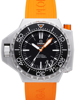 Omega Seamaster Ploprof Orange Dial Black Rubber Strap Omega Seamaster Ploprof Orange Dial Black Rubber Strap