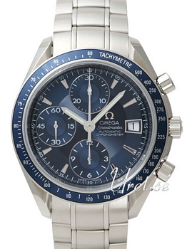 Omega Speedmaster Date Blue Dial Bracelet Omega Speedmaster Date Blue Dial Bracelet