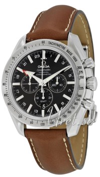 Omega Speedmaster Broad Arrow GMT Black Dial Leather Omega Speedmaster Broad Arrow GMT Black Dial Leather