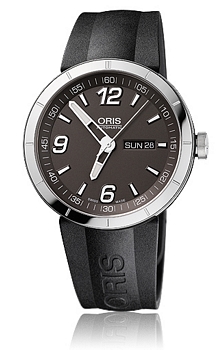 Oris Motor Sport TT1 Day Date Gr�/Gummi �43 mm