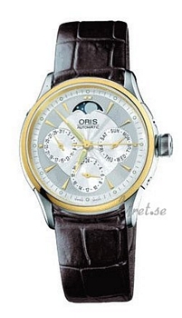 Oris Culture Artelier Complication Steel/Gold Silver Dial