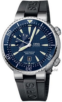 Oris Diving Small Second Date Steel Blue Dial Oris Diving Small Second Date Steel Blue Dial