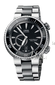 Oris Diving Titanium C Date Titanium Black Dial