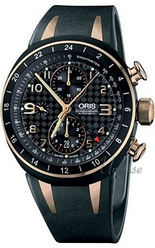 Oris Motor sport TT3 Second Time Zone Steel/Rose Gold Carbon, Bl Oris Motor sport TT3 Second Time Zone Steel/Rose Gold Carbon, Bl