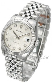 Rolex Datejust Silver Dial Midsize Jubilee Bracelet Diamond Rolex Datejust Silver Dial Midsize Jubilee Bracelet Diamond