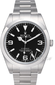 Rolex Explorer Black Dial