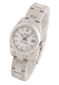 Rolex Lady Datejust White Dial Oyster Bracelet