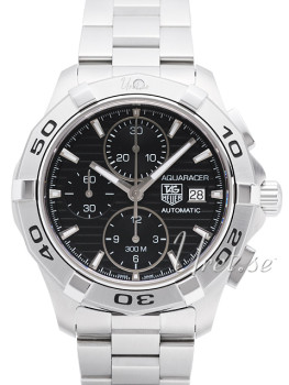 TAG Heuer Aquaracer Chronograph Black Dial Bracelet