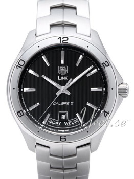 TAG Heuer Link Calibre 5 Day-Date Automatic Stål Ø42 mm TAG Heuer Link Calibre 5 Day-Date Automatic Stål Ø42 mm