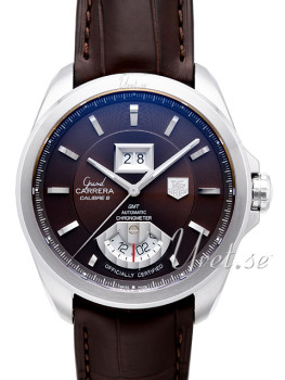 TAG Heuer Grand Carrera Brun/Lær Ø42.5 mm TAG Heuer Grand Carrera Brun/Lær Ø42.5 mm