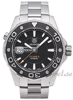 TAG Heuer Aquaracer Calibre 5 500 Meter Black Dial Steel TAG Heuer Aquaracer Calibre 5 500 Meter Black Dial Steel
