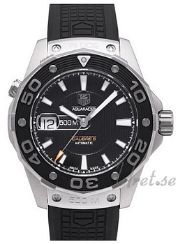TAG Heuer Aquaracer Calibre 5 500 Meter Black Dial Rubber