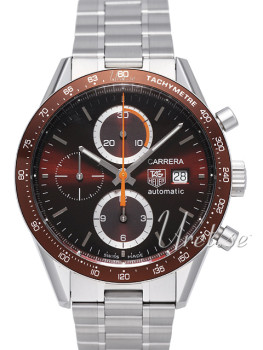 TAG Heuer Carrera Chronograph Brown Dial Bracelet