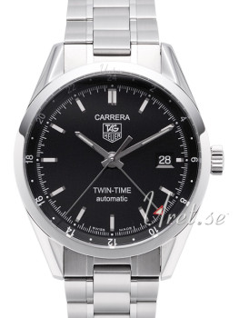 TAG Heuer Carrera GMT Black Dial TAG Heuer Carrera GMT Black Dial