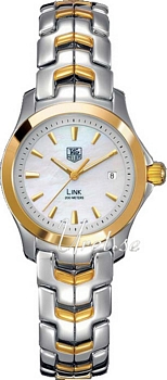 TAG Heuer Link White MOP Dial Two Tone Bracelet TAG Heuer Link White MOP Dial Two Tone Bracelet