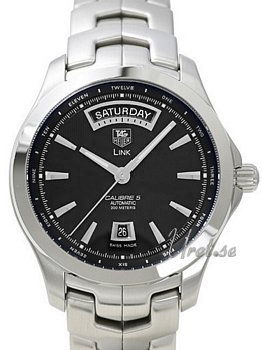 TAG Heuer Link Calibre 5 Day Date Black Dial TAG Heuer Link Calibre 5 Day Date Black Dial