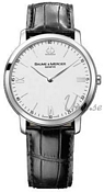 Baume & Mercier Classima Executives Silver Dial Leather