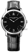 Baume & Mercier Classima Executives Black Dial Leather