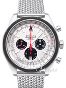 Breitling Chrono-Matic 49 White Dial Bracelet