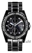 Bulova Marine Star Diamond Chronograph Black Dial
