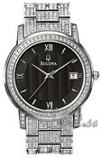 Bulova Crystal Black Dial