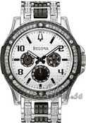 Bulova Crystal White Dial