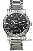 Bulova Diamonds Chronograph Black Dial