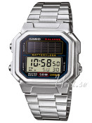 Casio Sort/St�l 36.6x39 mm