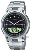 Casio Sort/St�l �40 mm