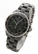 Chanel J12 Chronograph Cheramic Black Dial