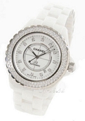 Chanel J12 Cheramic White Dial