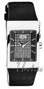 Dolce & Gabbana Logoside Crystal Dial Leather