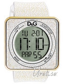 Dolce & Gabbana D&G High Contact Hvit/Gummi 44x44 mm