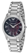 Emporio Armani Classic Sort/St�l �32 mm