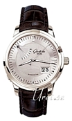 Glash�tte Original Senator Power Reserv Display S�lv Guilloche