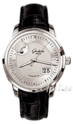 Glash�tte Original Senator Panorama Date Moon Phase S�lv Guill