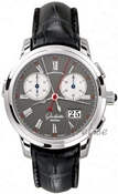 Glash�tte Original Senator Rattrapante Platinum Grey Dial