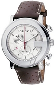 Gucci G Chrono Steel Silver Dial