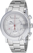 Gucci G Chrono Steel Silver Dial
