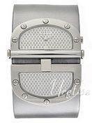 Guess Trend Silver Dial Leather Strap